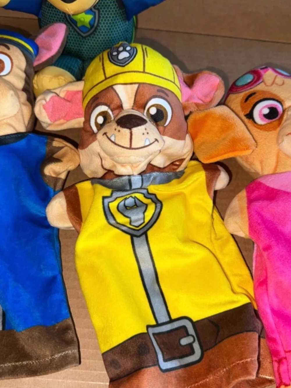 Melissa & Doug PAW Patrol PUP-pet Puppets  Hand Puppet Lot Of 3 & Plush C7